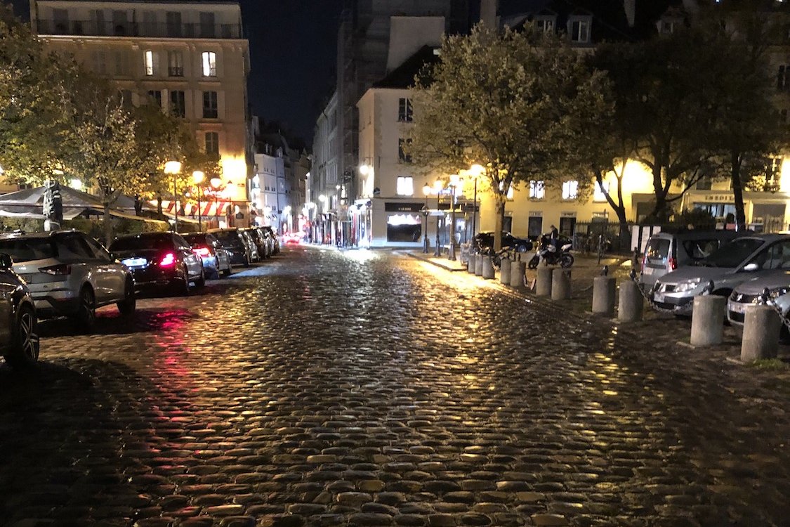 Rue Bonaparte, Place J.-P. Sartre Simone de Beauvoir