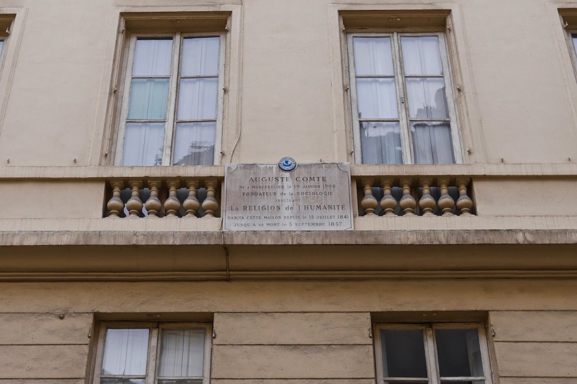 La maison d'Auguste Comte