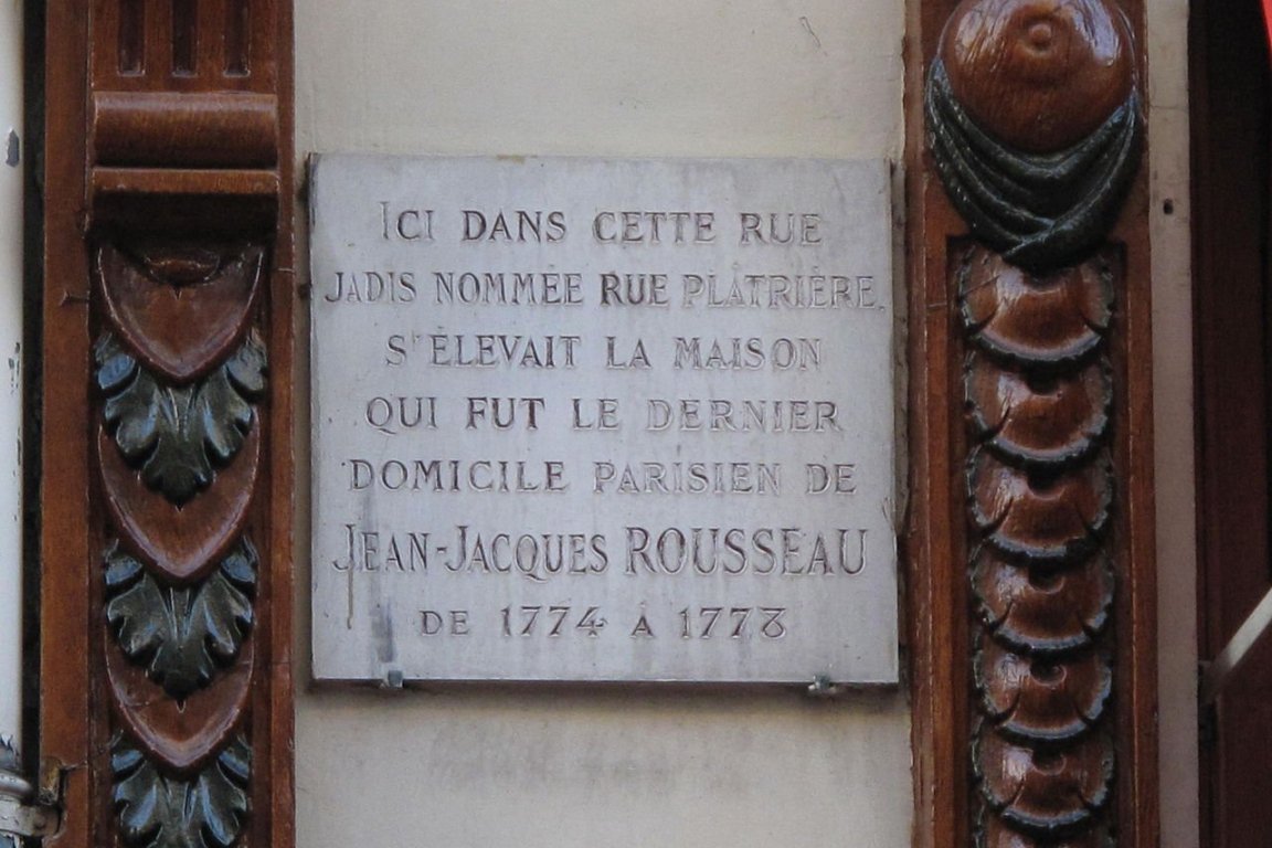 Dernière demeure de Jean-Jacques Rousseau