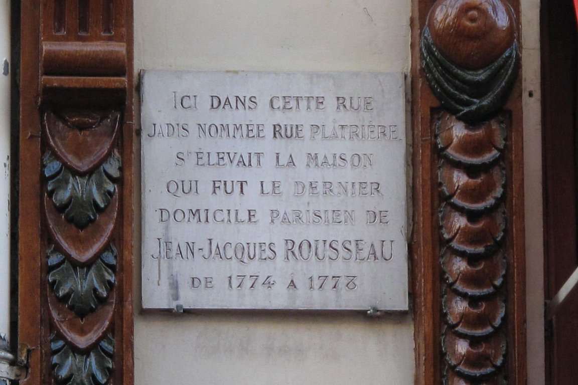 Dernière demeure de Jean-Jacques Rousseau
