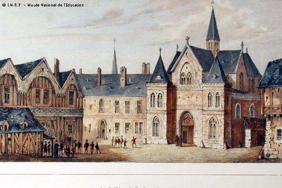 Le Collège de la Sorbonne en 1650