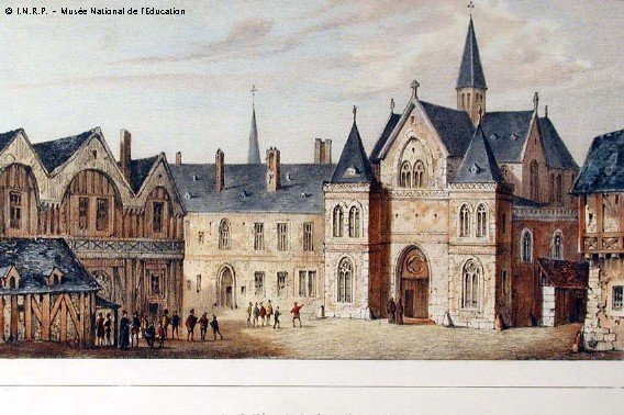 Le Collège de la Sorbonne en 1650