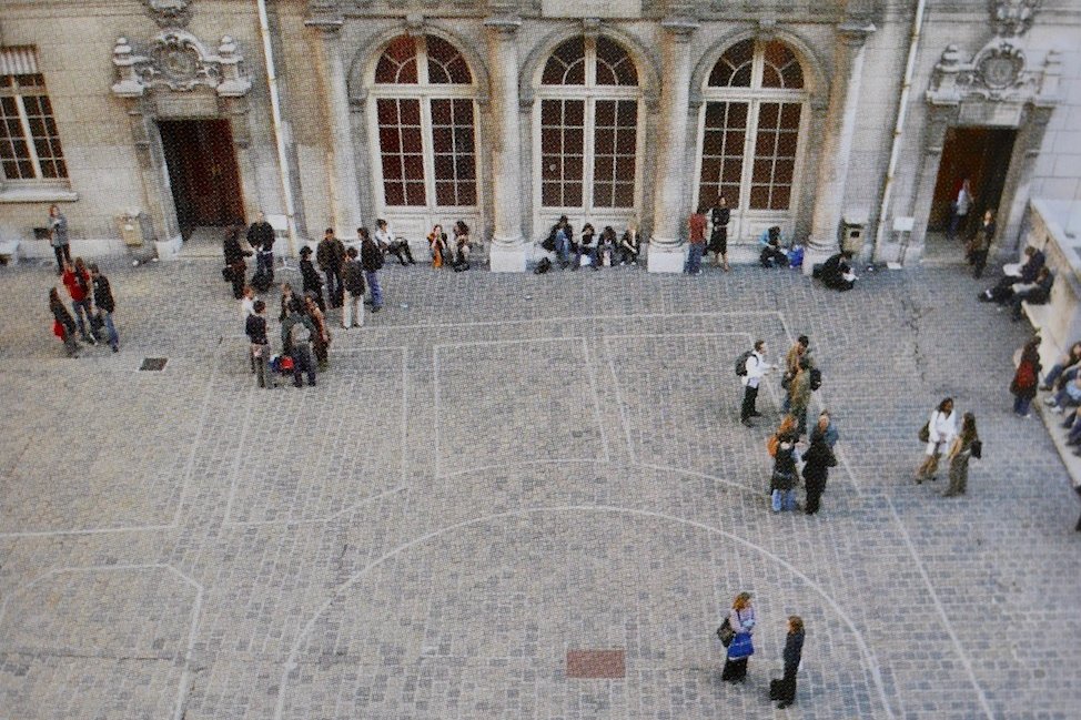 La cour d'honneur de la Sorbonne